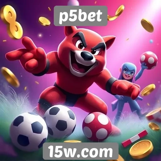 Variedade de jogos disponíveis na plataforma p5bet